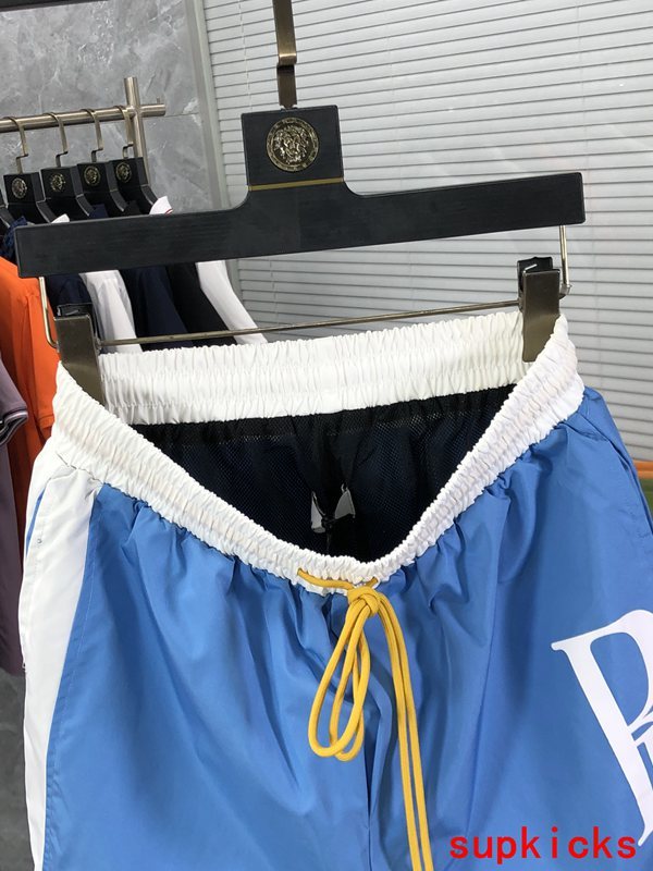 Back view of Rhude luxury clothing with runway-inspired design