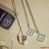 Front view of Van Cleef & Arpels unisex jewelry piece