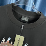 Balenciaga t-shirt back view — premium authentic designer style