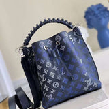 Close-up detail of premium modern women's handbag – women's everyday handbag