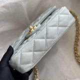 Zivas Charm Signature Style Luxury Handbag (Contemporary Shape Language) – Close-Up Detail