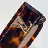 Close-up detail view of Louis Vuitton unisex sunglasses
