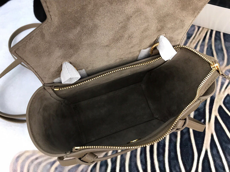 Side profile of statement chic women's handbag – women's premium purse