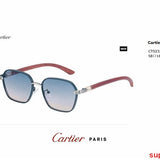Full view of Cartier unisex sunglasses