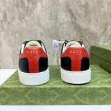 Gucci sneakers detailed view showing premium designer craftsmanship