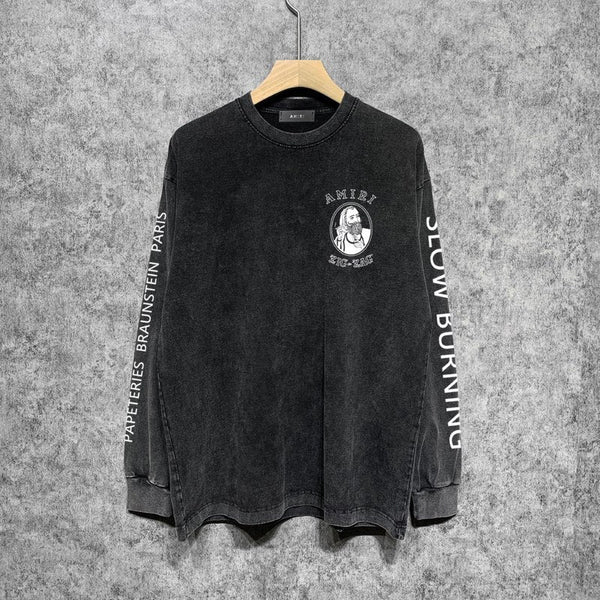 Amiri designer hoodie full view