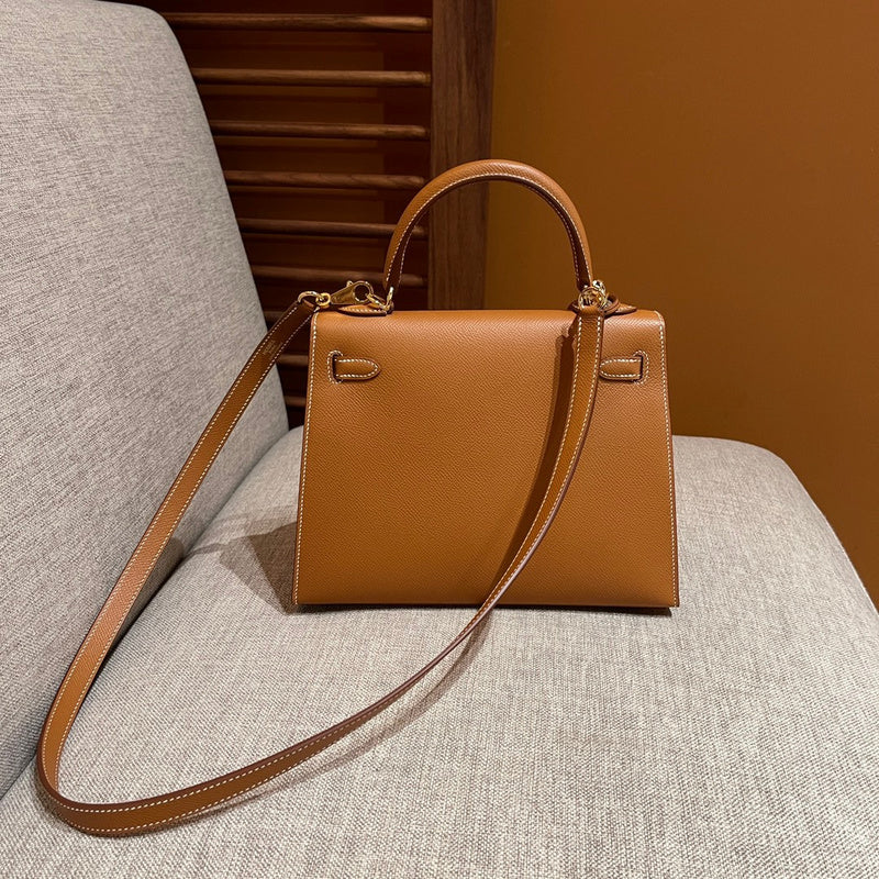 Sculpted handbag styled for everyday wear