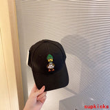 Close-up detail view of Louis Vuitton unisex cap