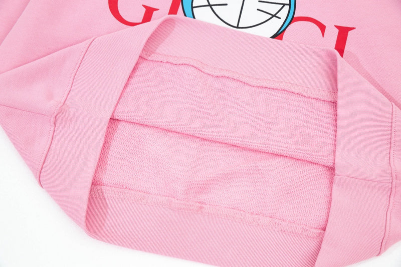 Front view of Gucci luxury clothing with everyday silhouette