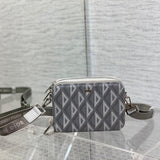 Front view of classic sleek women's handbag – women's luxury accessory
