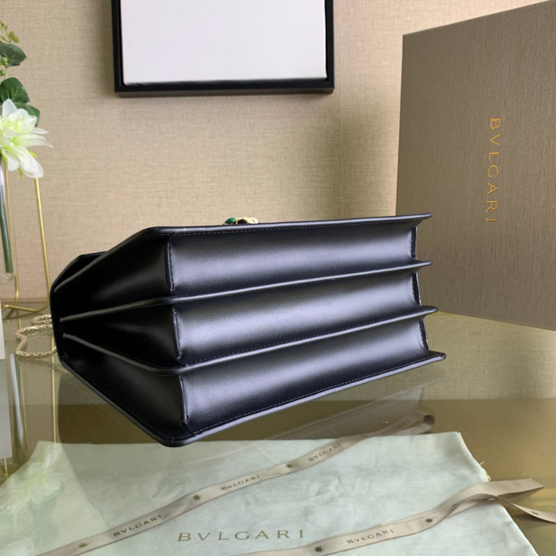 Understated Faux Leather Handbag - Versatile Everyday Design | Women's Statement Accessory #1703 - back view (image 4) of designer-inspired handbag