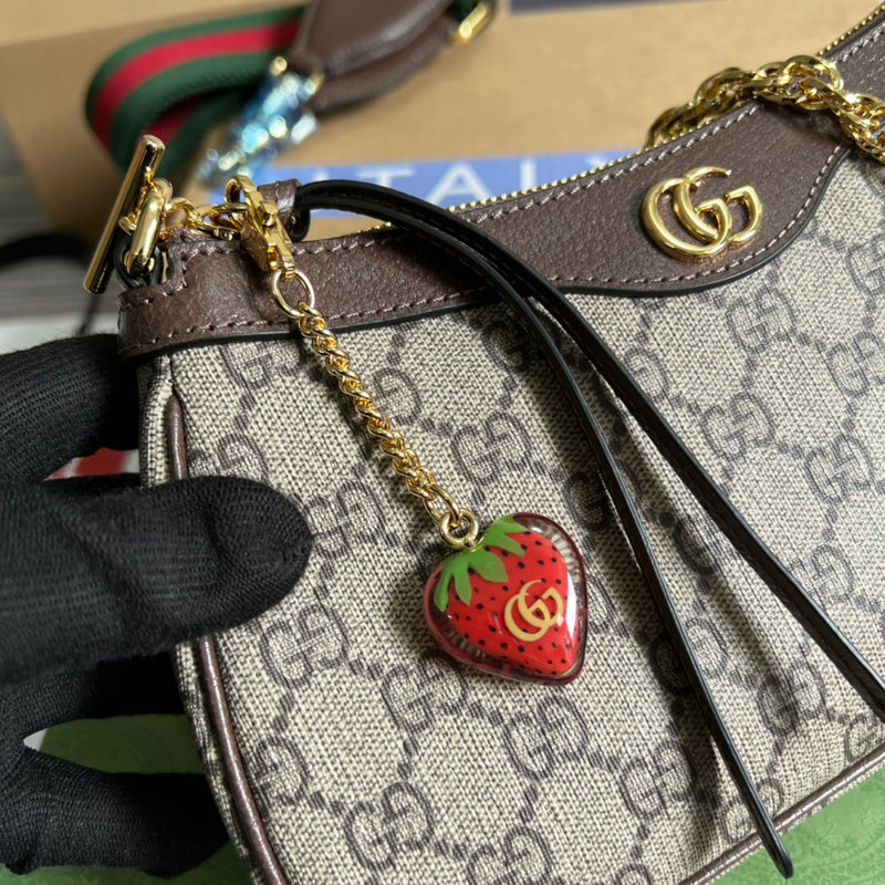 Interior view of understated premium bag