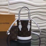 Side profile of structured modern women's handbag – women's luxury handbag