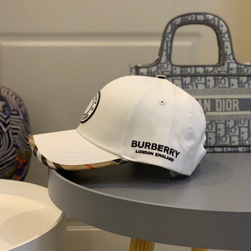 Lifestyle view of Burberry unisex cap