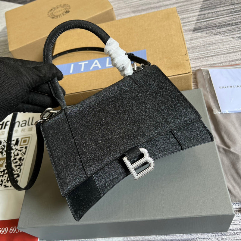 Front view of classic signature women's handbag – women's designer-style accessory