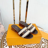 Louis Vuitton shoes Style 343 - close-up of handcrafted italian detailing