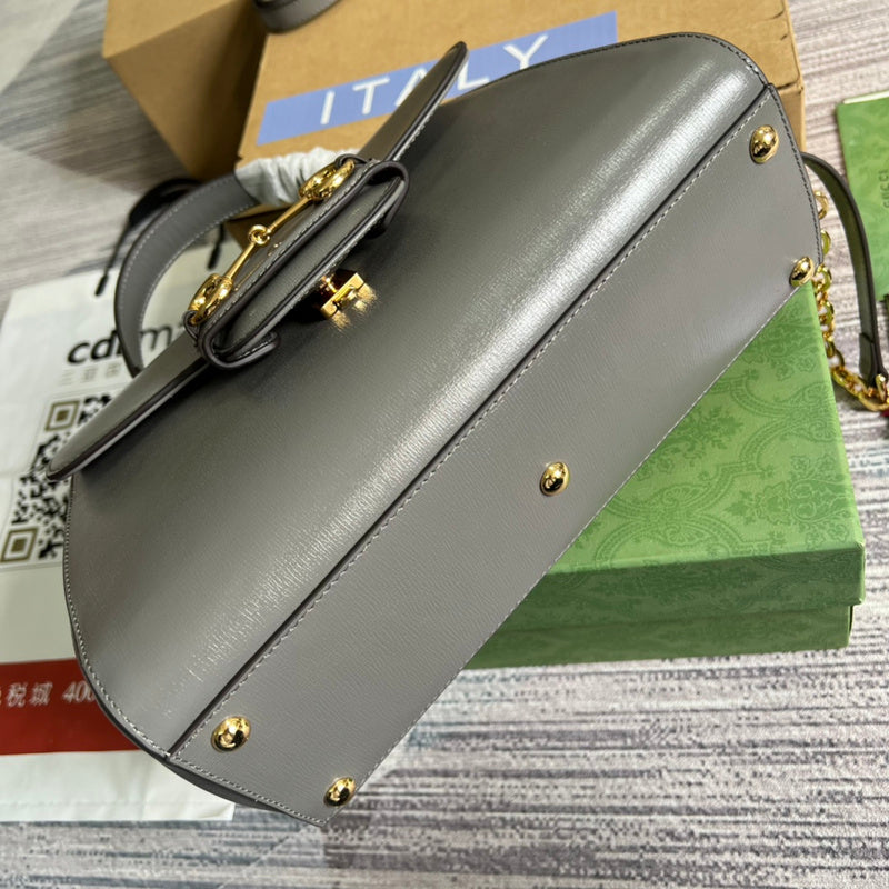 Tailored bag shown from front angle