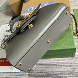 Tailored bag shown from front angle