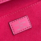 Side profile of everyday-luxe classic women's handbag – women's statement bag