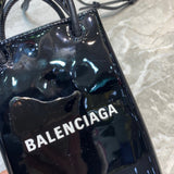 Modern Vegan Leather Handbag - Understated Luxury Look | Women's Premium Handbag #1051 - interior view (image 6) of designer-inspired handbag