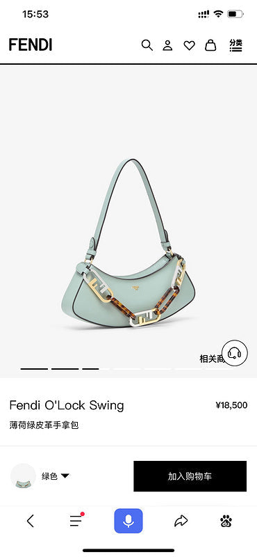 Ziva's Charm handbag – lifestyle view (32cm*11cm*5cm)