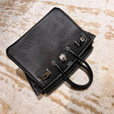 Close-up detail of classic bag design