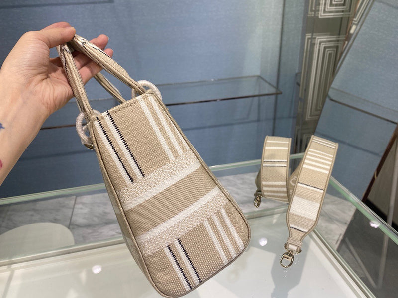 Back view of signature chic women's handbag – women's designer-style accessory
