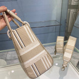 Back view of signature chic women's handbag – women's designer-style accessory