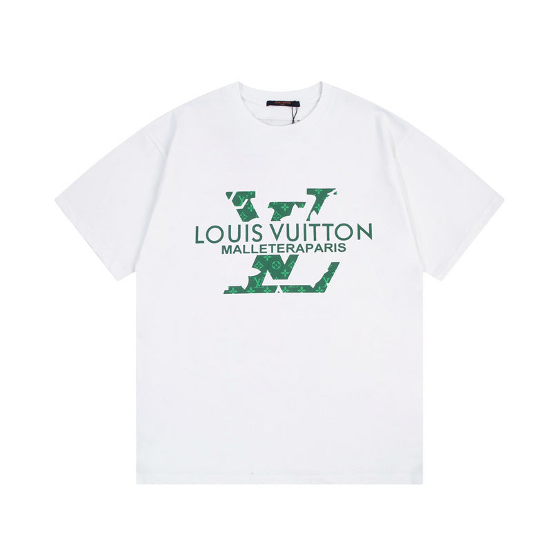 Back view of Louis Vuitton cotton t-shirt with contemporary cut
