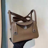  Modern tote bag carried on shoulder