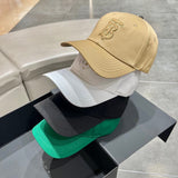 Side view of Burberry unisex cap