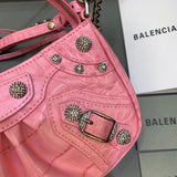 Modern Faux Leather Handbag - Modern Structured Build | Women's Everyday Carry Handbag #354 - interior view (image 6) of designer-inspired handbag