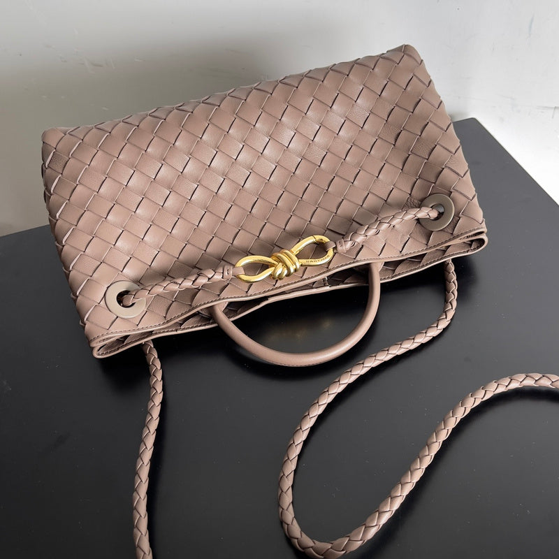 Modern Faux Leather Handbag - Understated Luxury Look | Women's Everyday Carry Handbag #1585 - alternate angle view (image 8) of designer-inspired handbag