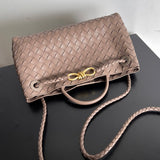 Modern Faux Leather Handbag - Understated Luxury Look | Women's Everyday Carry Handbag #1585 - alternate angle view (image 8) of designer-inspired handbag