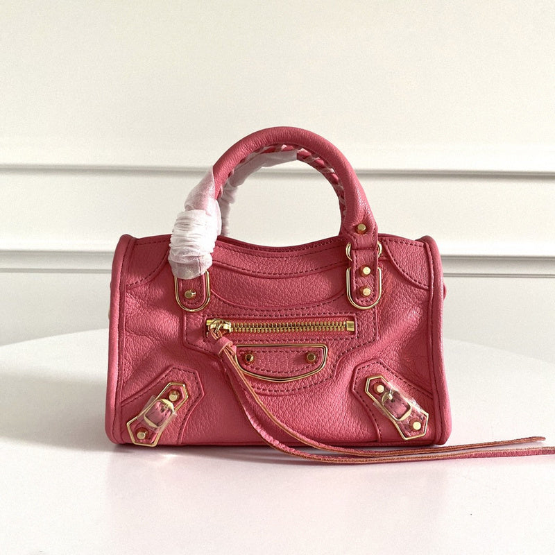 Zivas Charm Polished Finish Statement Handbag (Statement-Ready Design) – Lifestyle Shot