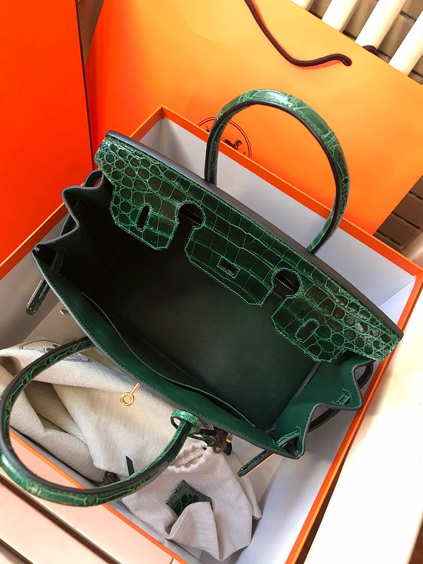 Interior view of understated premium bag