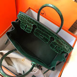 Interior view of understated premium bag