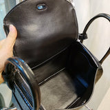 Timeless bag shown from front angle