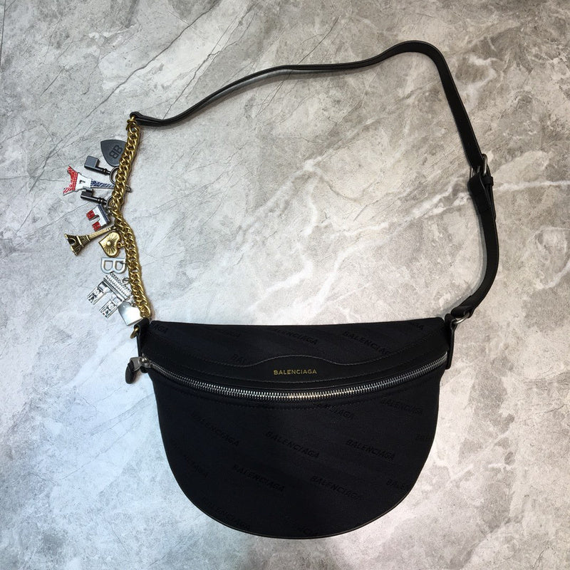 Bold Premium PU Leather Handbag - Refined Silhouette | Women's Statement Accessory #725 - side angle view (image 2) of designer-inspired handbag