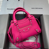 Bold Premium PU Leather Handbag - Premium Craftsmanship Detailing | Women's Designer-Inspired Purse #330 - front view (image 1) of designer-inspired handbag