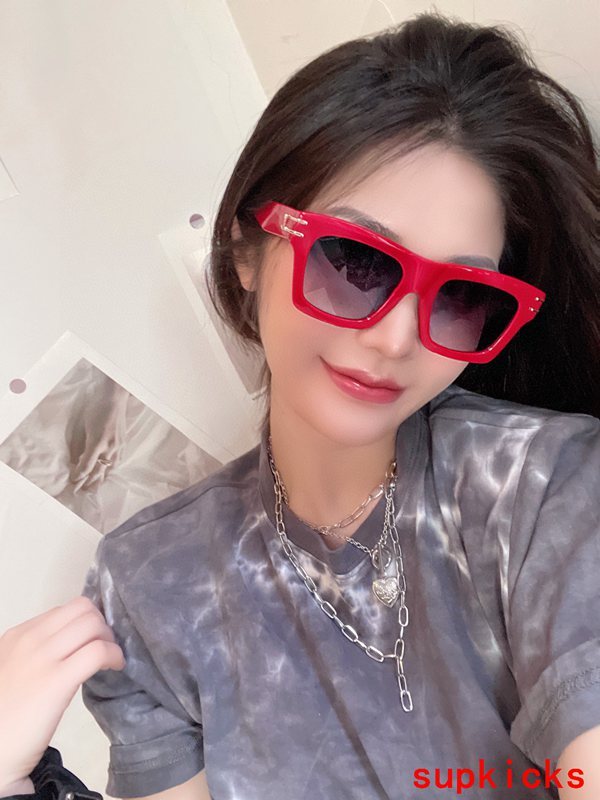 Lifestyle view of Louis Vuitton unisex sunglasses