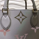 Back view of classic refined women's handbag – women's everyday handbag