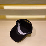 Angled view of Burberry unisex cap