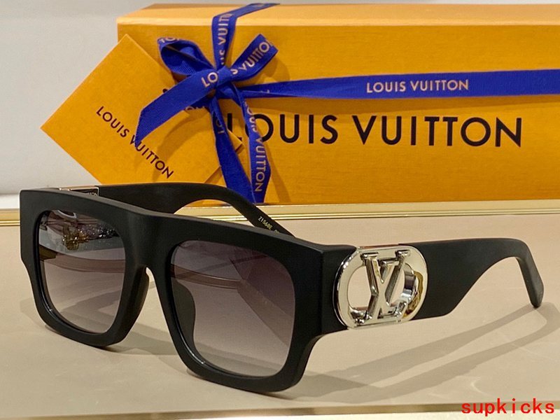 Front view of Louis Vuitton unisex sunglasses
