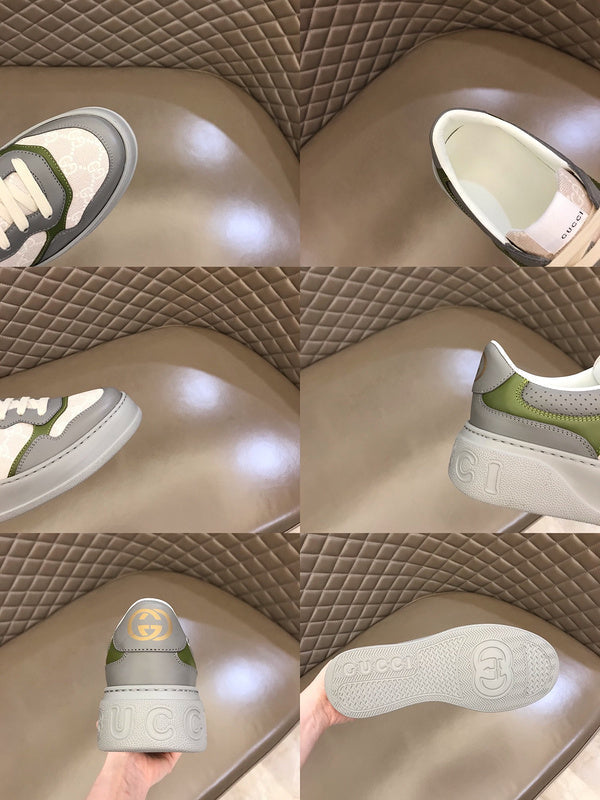 Gucci tonal black luxury sneakers view 10 padded collar comfort