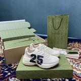 Gucci muted earth tones luxury sneakers view 9 everyday casual design