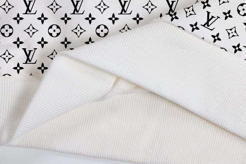Side profile of Louis Vuitton luxury clothing with everyday silhouette