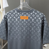 Back view of Louis Vuitton cotton t-shirt with signature branding