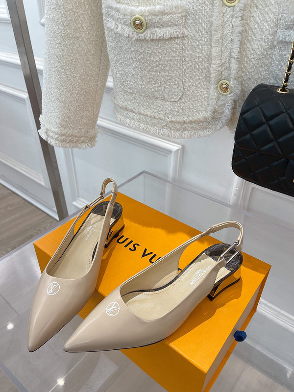 Louis Vuitton shoes Style 427 - front view, premium leather craftsmanship (alternate angle)