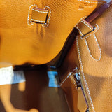 Close-up detail of balanced bag design